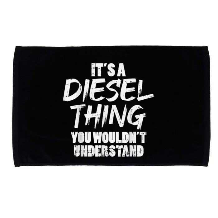 Diesel Thing Trucking Truck Driver Trucker Mechanic Microfiber Hand Towel