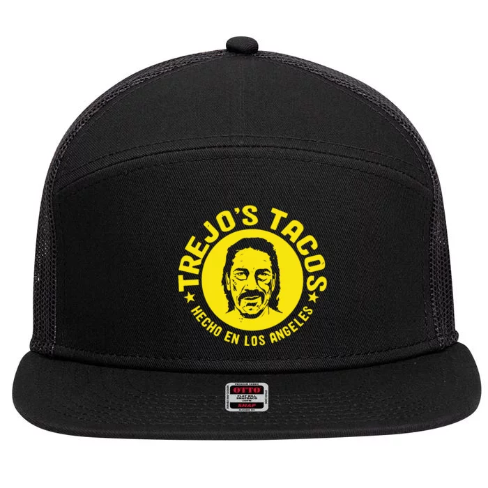 Danny TrejoS Tacos Hecho En Los Angeles 7 Panel Mesh Trucker Snapback Hat