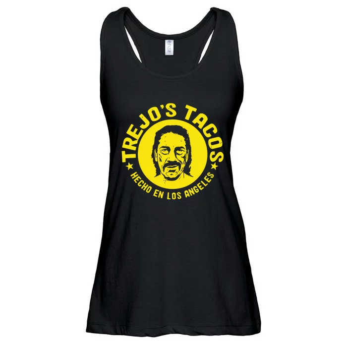 Danny TrejoS Tacos Hecho En Los Angeles Ladies Essential Flowy Tank