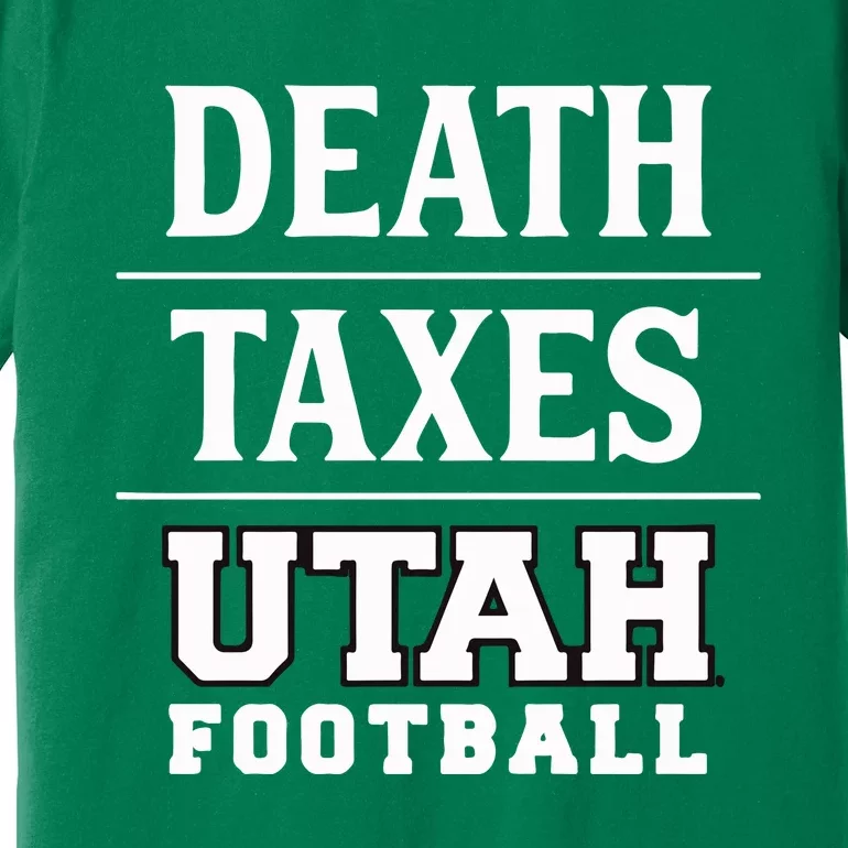 Death Texas Utah Football Premium T-Shirt