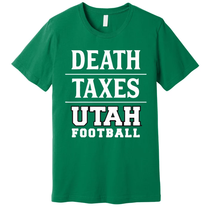 Death Texas Utah Football Premium T-Shirt