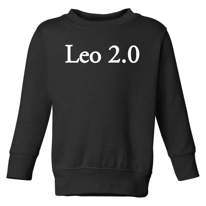 Donald Trump Ultra Maga Leo 2.0 Toddler Sweatshirt