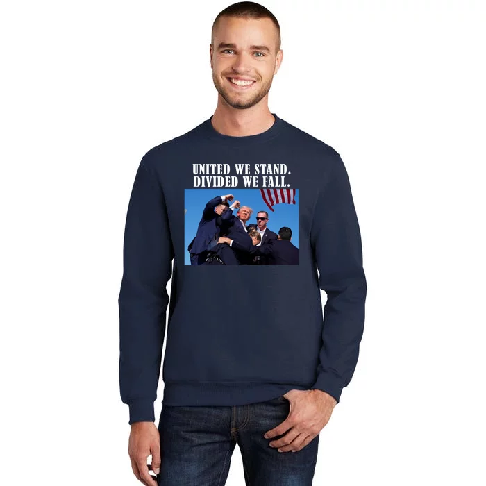 Donald Trump United We Stand Dived We Fall Sweatshirt