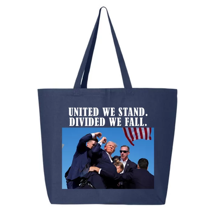 Donald Trump United We Stand Dived We Fall 25L Jumbo Tote