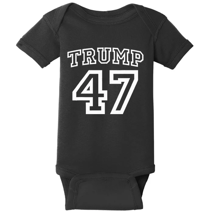 Donald Trump Vance 2024 Election 47th President Women Baby Bodysuit