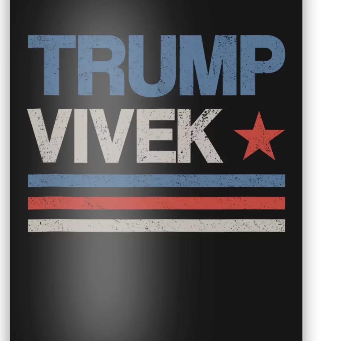 Donald Trump Vivek Ramaswamy 2024 President Republican Poster