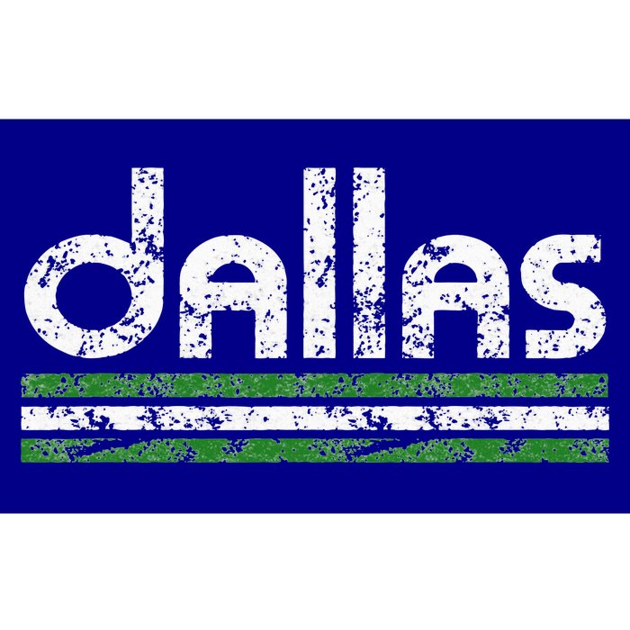 Dallas Texas Vintage Weathered Throwback Bumper Sticker