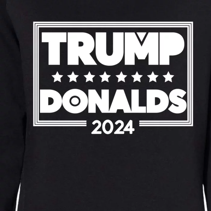 Donalds Trump Voter Clothing 2024 Election Gift Womens California Wash Sweatshirt