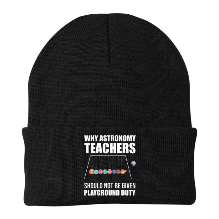 Discover the Wonders of Space with Astronomy Teachers Knit Cap Winter Beanie