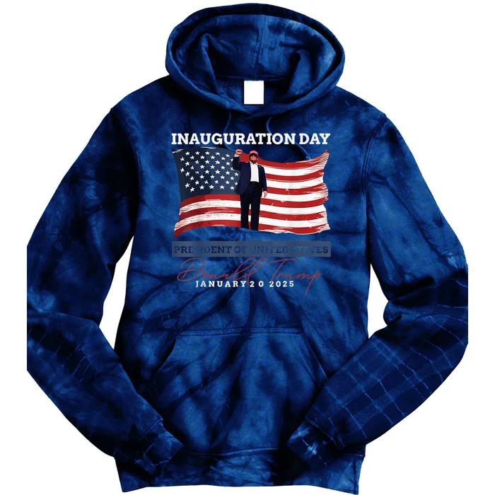 Donald Trump Wins Us Presidency Trump Won 2024 Usa President Tie Dye Hoodie