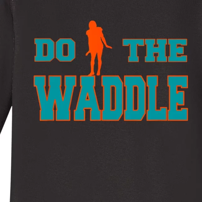 Do The Waddle Football Dance Baby Long Sleeve Bodysuit