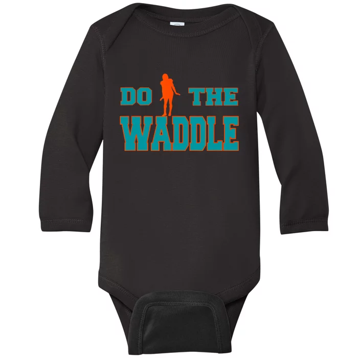 Do The Waddle Football Dance Baby Long Sleeve Bodysuit