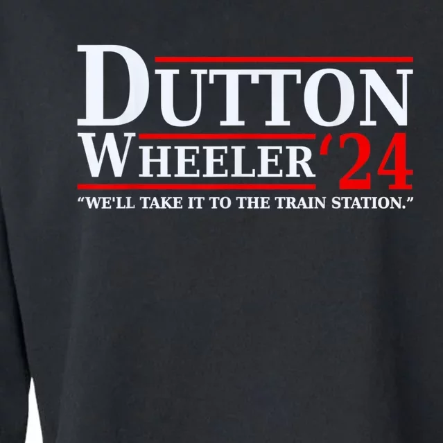 Dut Ton Wheeler 2024 We’ll Take It To The Train Station Cropped Pullover Crew