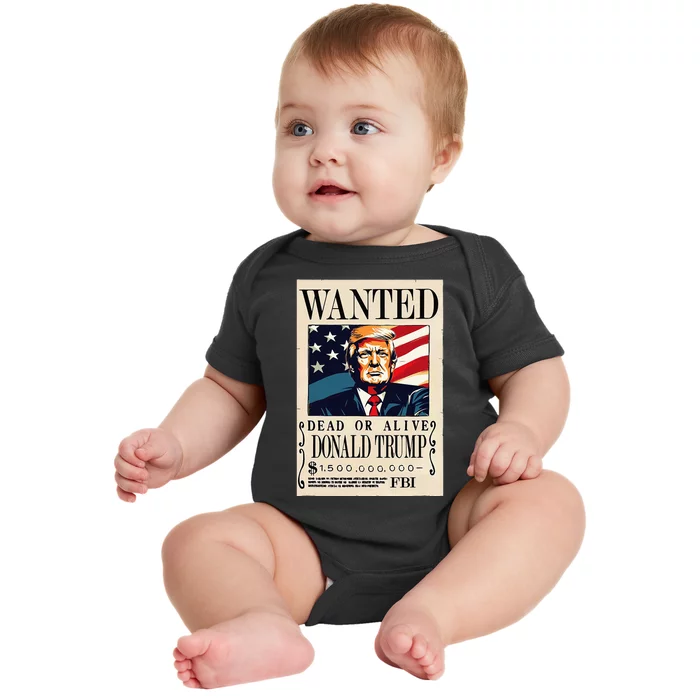 Donald Trump Wanted 1.5 Billion Funny Baby Bodysuit