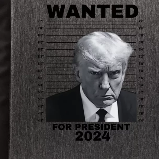 DONALD TRUMP WANTED FOR PRESIDENT 2024 President Trump Mugshot Vector