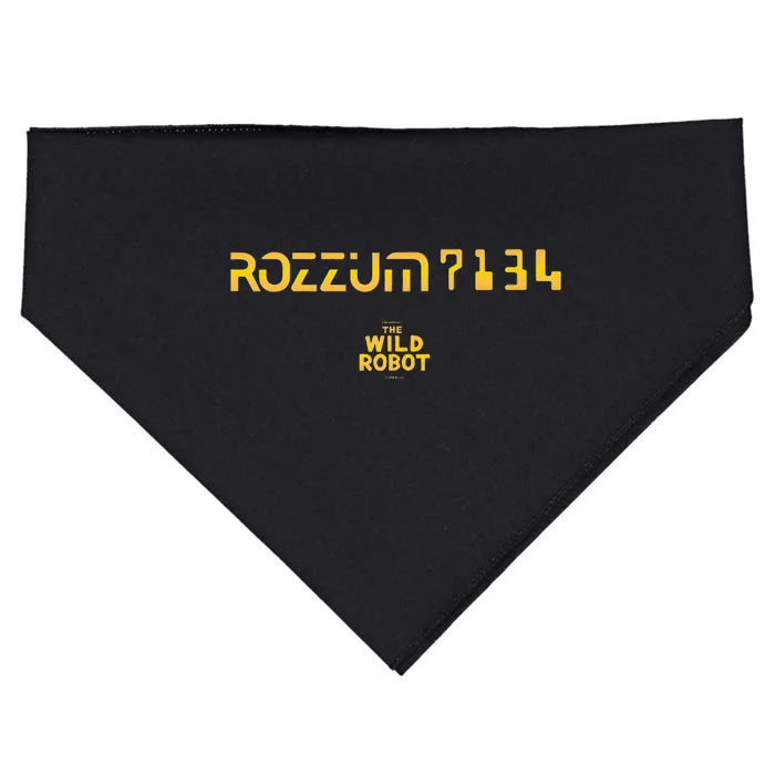 Dreamworks The Wild Robot Rozzum 7134 USA-Made Doggie Bandana