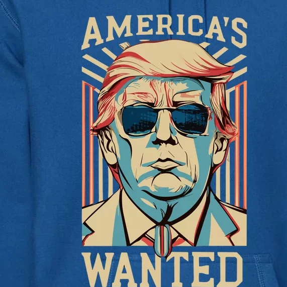 Donald Trump Wanted Premium Hoodie