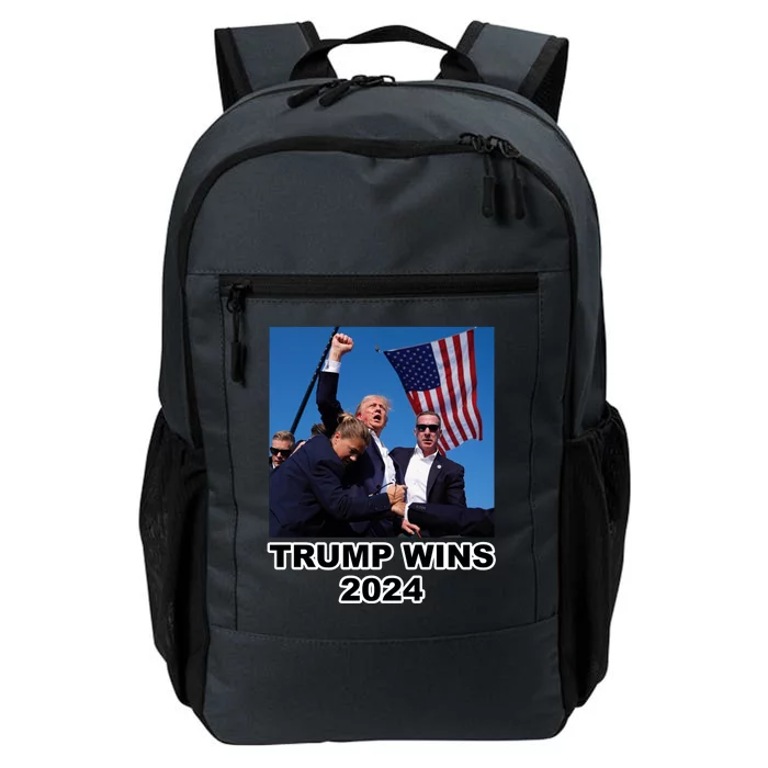 Donald Trump Wins 2024 Election Gun Shot Fired At Rally Daily Commute Backpack