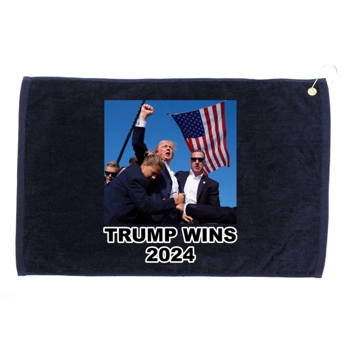 Donald Trump Wins 2024 Election Gun Shot Fired At Rally Grommeted Golf Towel