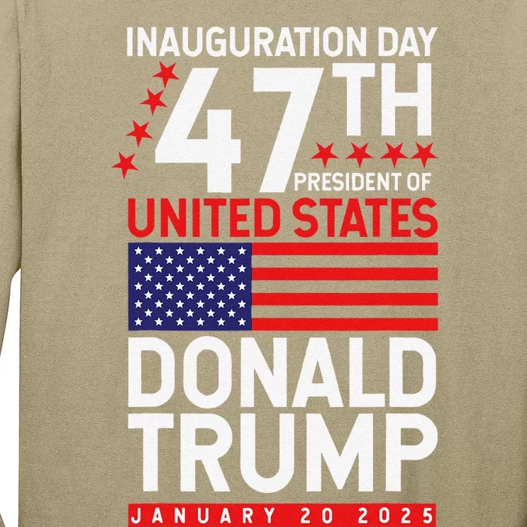 Donald Trump Won 2024 Election Inauguration Long Sleeve Shirt