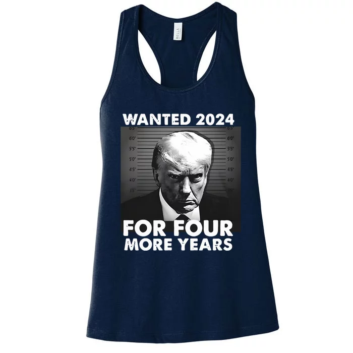 Donald Trump Wanted 2024 For Four More Years Women's Racerback Tank