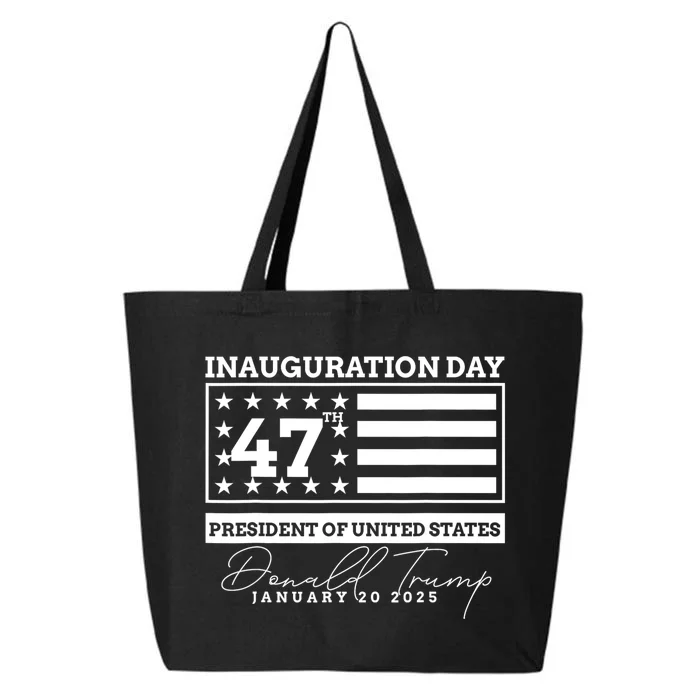 Donald Trump Won 2024 Election Inauguration 25L Jumbo Tote