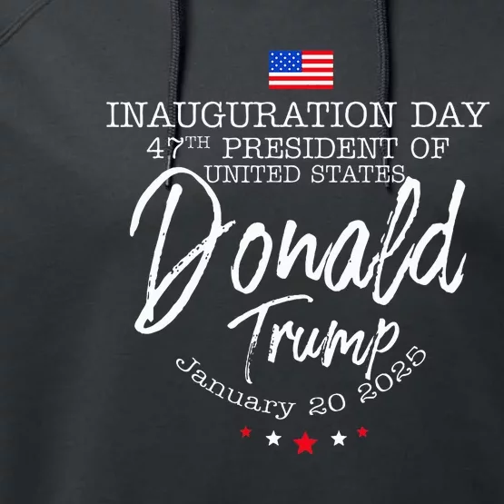 Donald Trump Won 2024 Election Inauguration Performance Fleece Hoodie