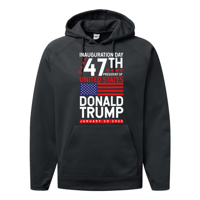 Donald Trump Won 2024 Election Inauguration Performance Fleece Hoodie