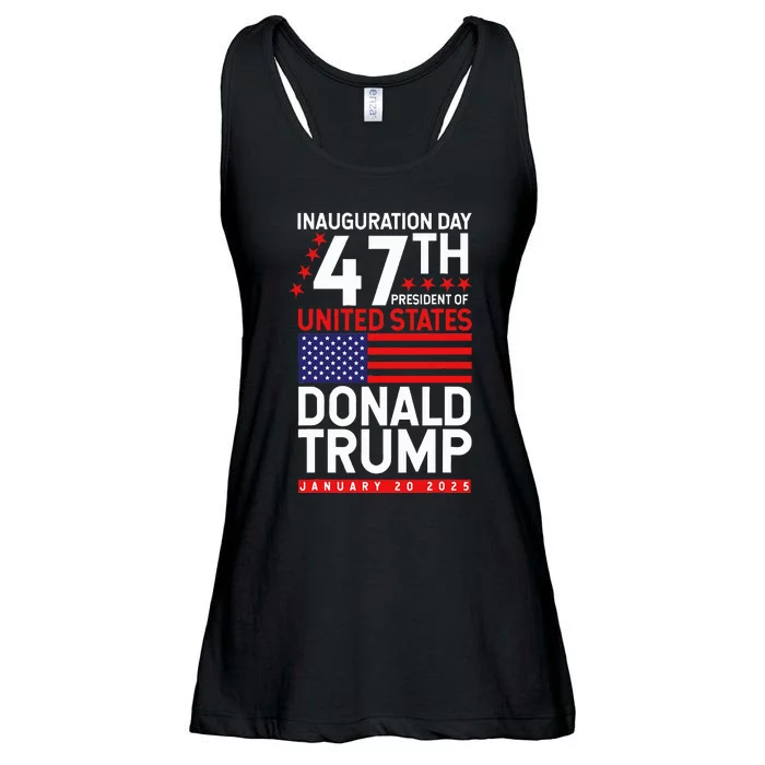 Donald Trump Won 2024 Election Inauguration Ladies Essential Flowy Tank