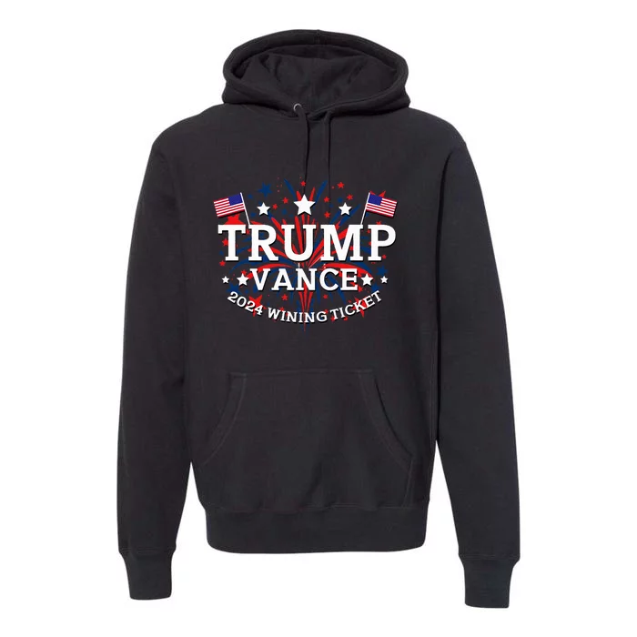 Donald Trump Won 2024 Election Inauguration Premium Hoodie