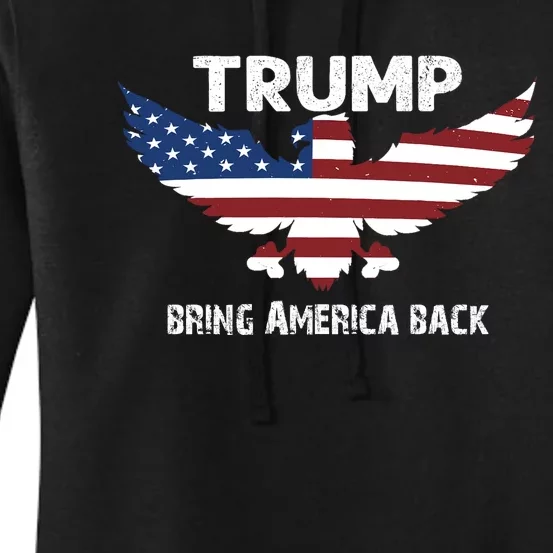 Donald Trump Will Bring America Back | 2024 Women's Pullover Hoodie