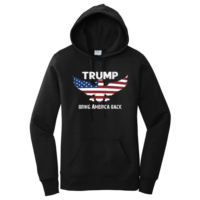 Donald Trump Will Bring America Back | 2024 Women's Pullover Hoodie