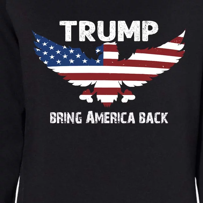 Donald Trump Will Bring America Back | 2024 Womens California Wash Sweatshirt