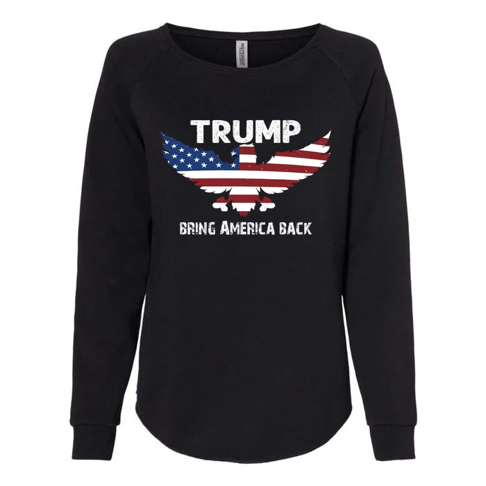 Donald Trump Will Bring America Back | 2024 Womens California Wash Sweatshirt