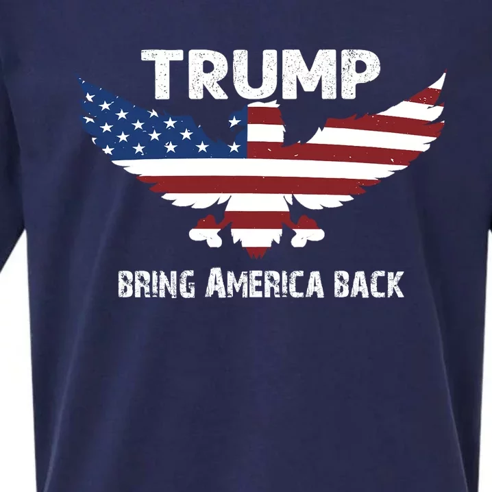 Donald Trump Will Bring America Back | 2024 Sueded Cloud Jersey T-Shirt