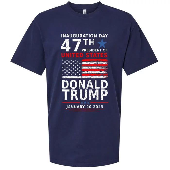 Donald Trump Won 2024 Election Inauguration America Flag We Won Sueded Cloud Jersey T-Shirt