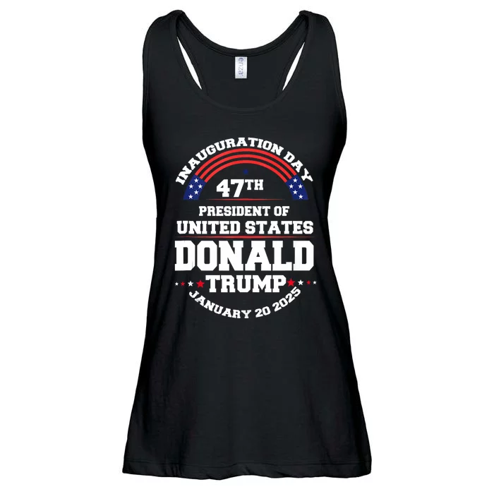 Donald Trump Won 2024 Election Inauguration Ladies Essential Flowy Tank