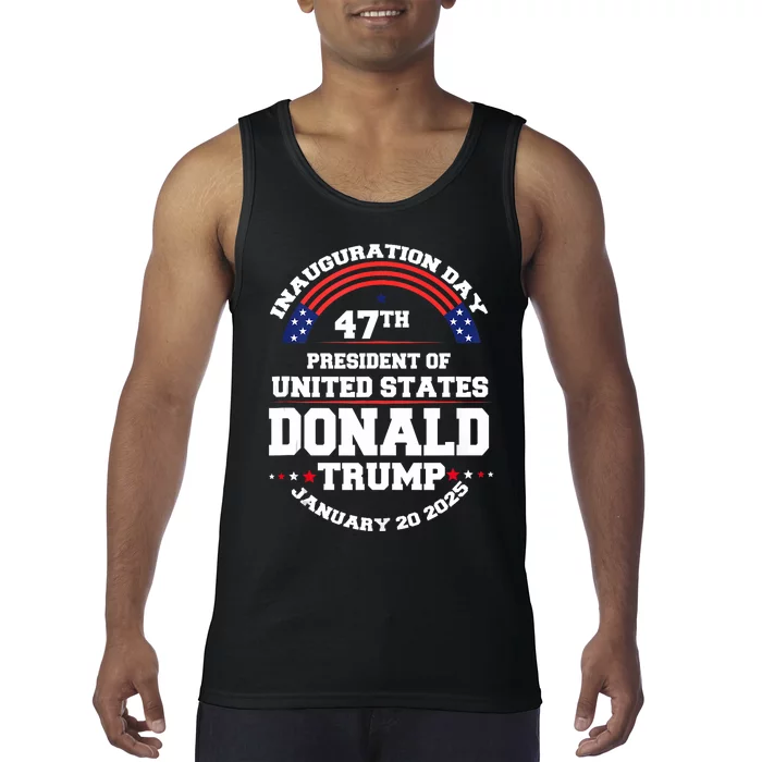 Donald Trump Won 2024 Election Inauguration Tank Top