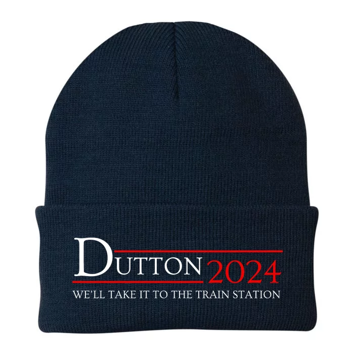 Dut Ton Wheeler 2024 We’ll Take It To The Train Station Knit Cap Winter Beanie