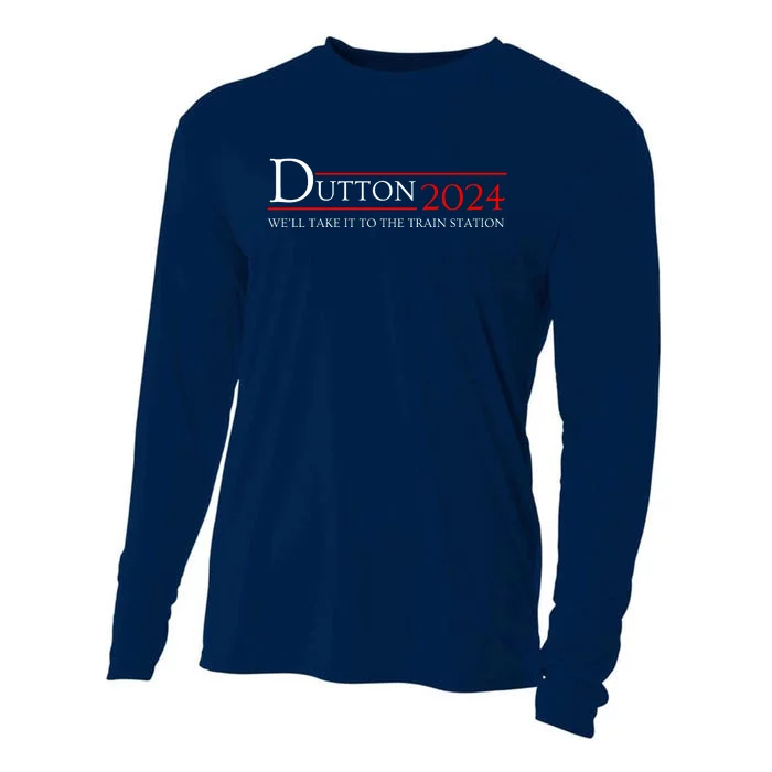 Dut Ton Wheeler 2024 We’ll Take It To The Train Station Cooling Performance Long Sleeve Crew