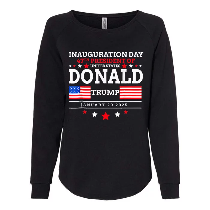 Donald Trump Won 2024 Election Inauguration Womens California Wash Sweatshirt