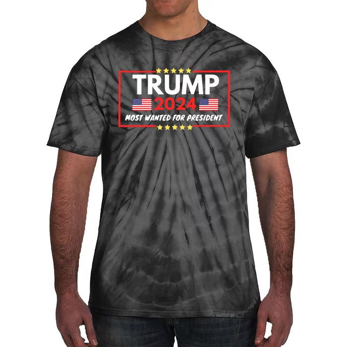 Donald Trump Wanted For President Toos For Women Tank Top Tie-Dye T-Shirt