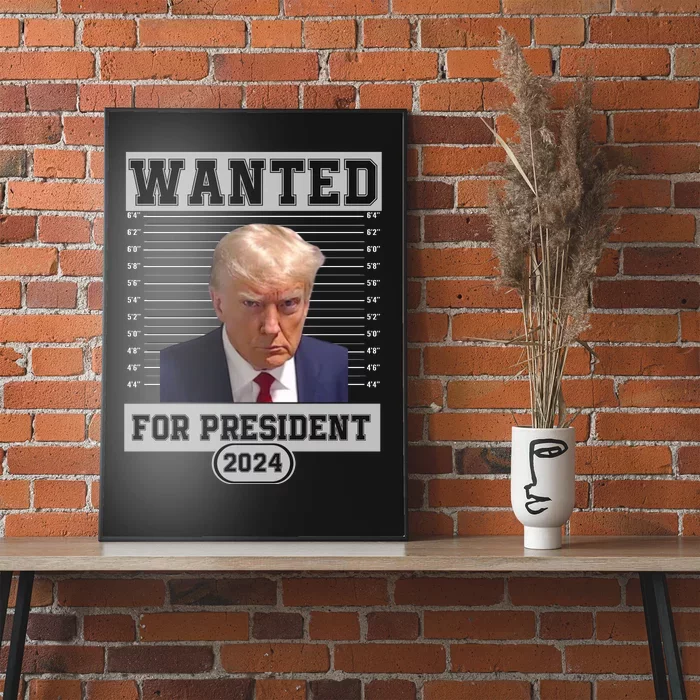 Donald Trump Wanted For President 2024 Keep America Great 2024 Trump 2024 Poster