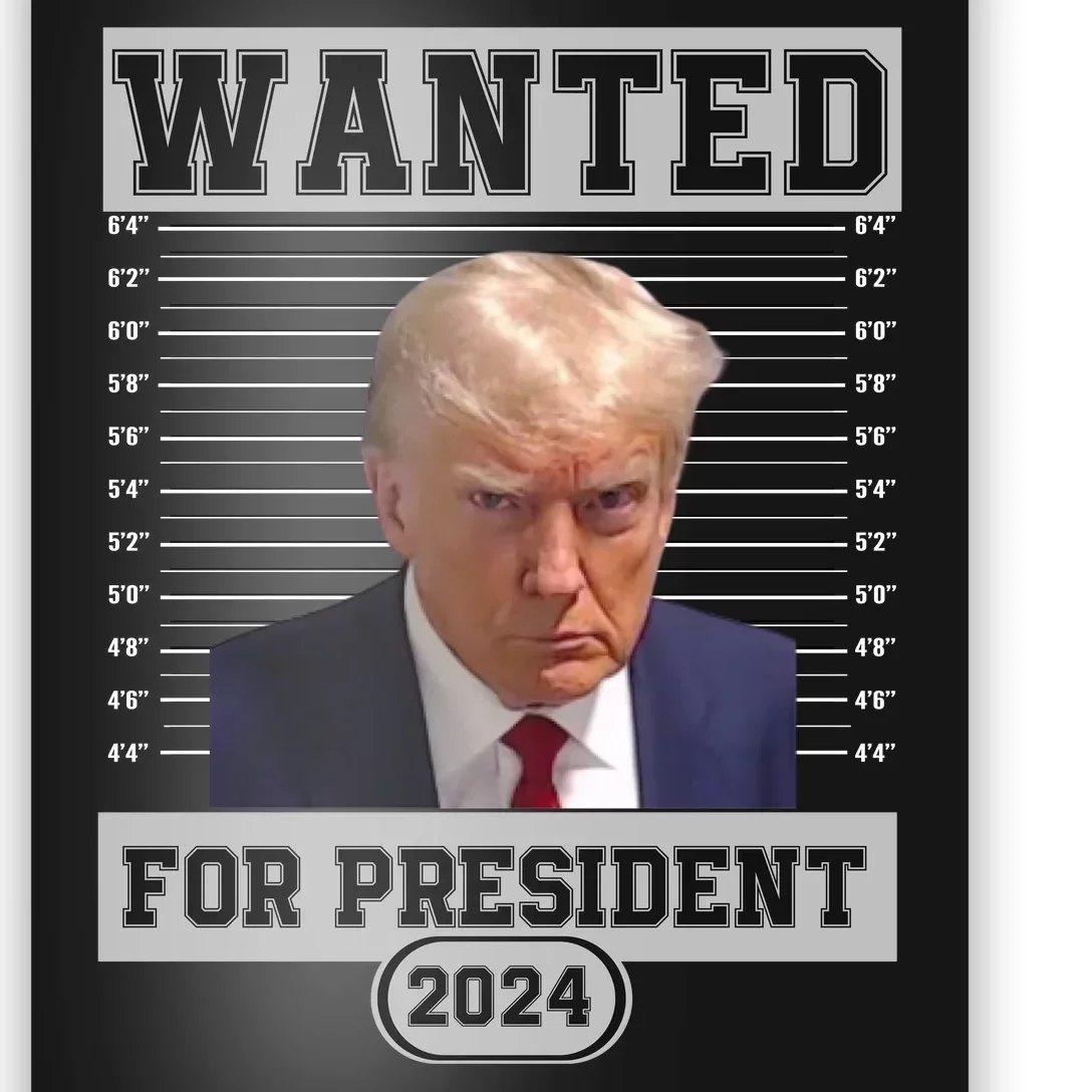 Donald Trump Wanted For President 2024 Keep America Great 2024 Trump 2024 Poster