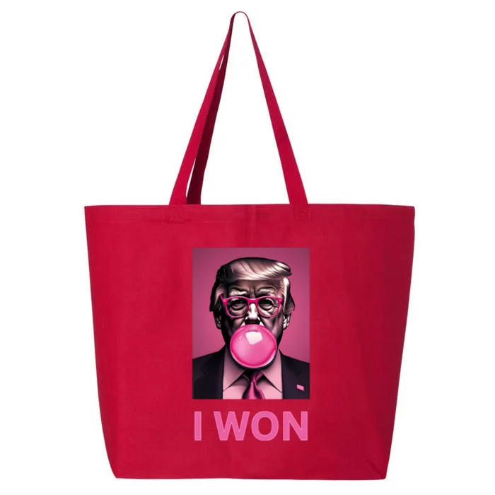 Donald Trump Won Election Inauguration Maga 25L Jumbo Tote