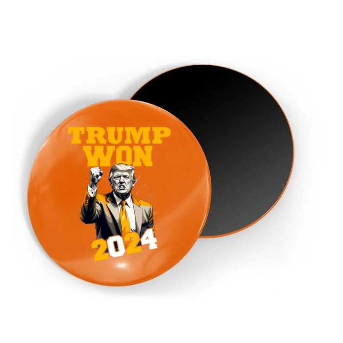 Donald Trump Won 2024 Election Inauguration We Won Trump Magnet