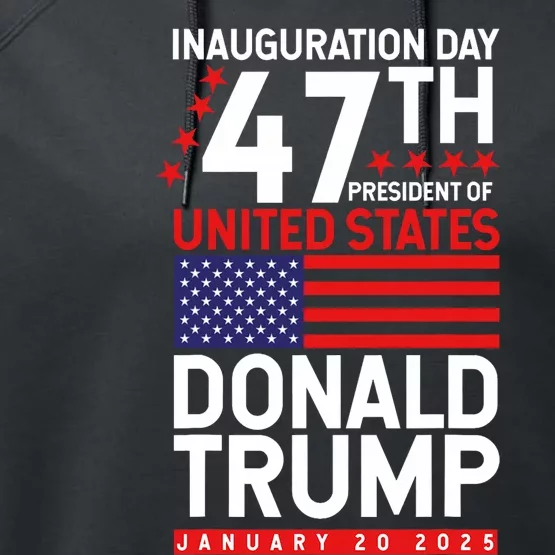 Donald Trump Won 2024 Election Inauguration Performance Fleece Hoodie