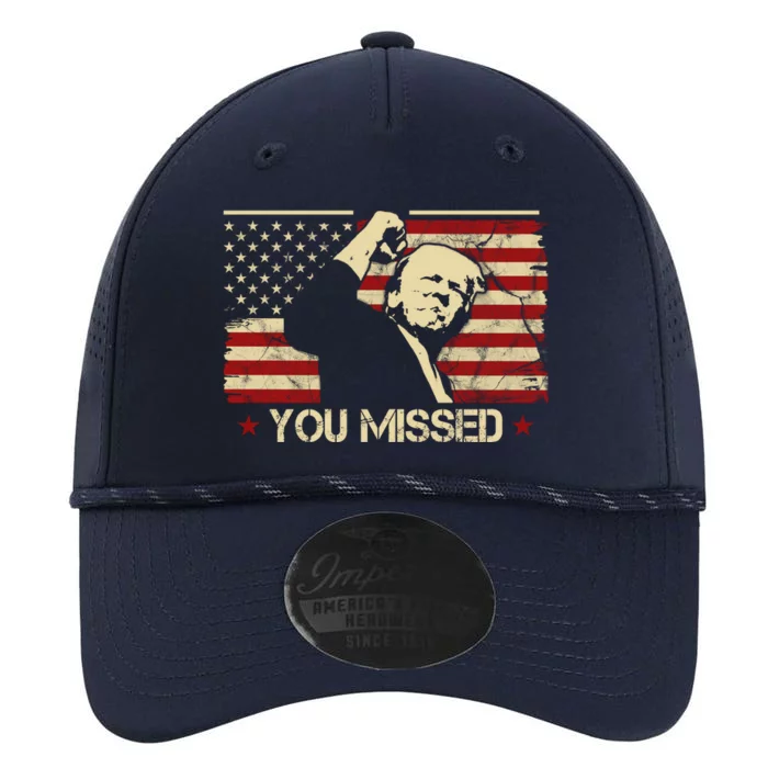 Donald Trump You Missed Vintage Usa Flag Election Performance The Dyno Cap