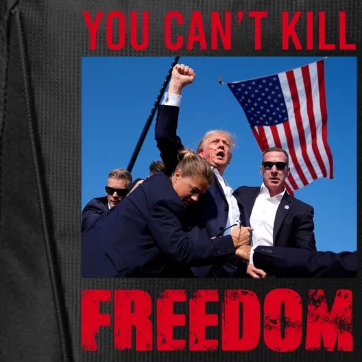 Donald Trump You Cant Kill Freedom City Backpack