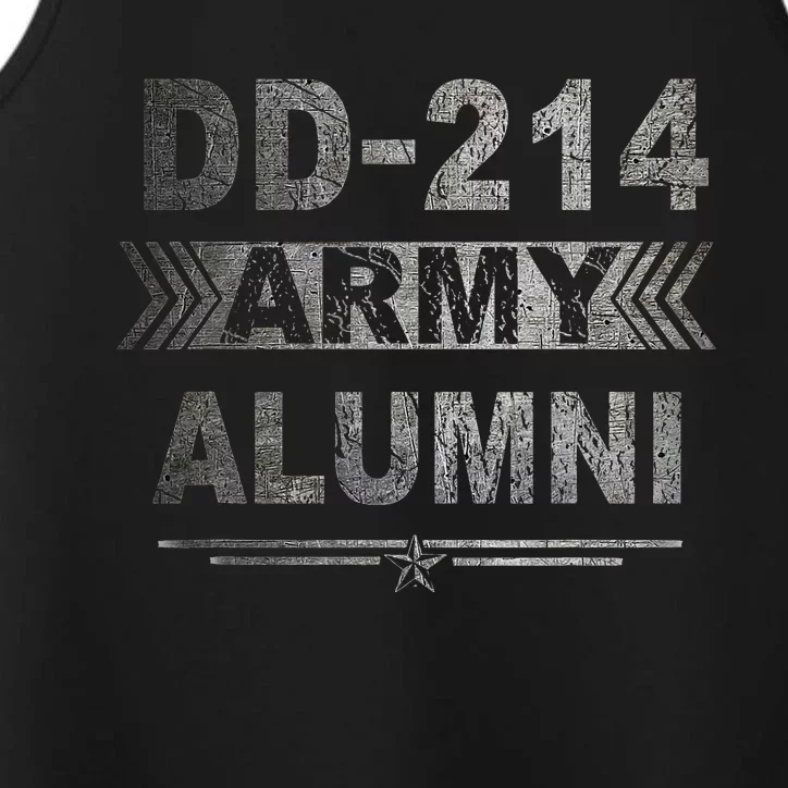 DD214 US Army Alumni Military Veteran Retirement Gifts Performance Tank